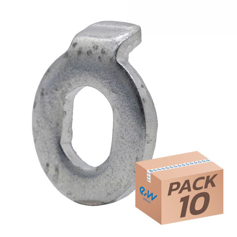 Rondella con chiavetta M12 - 10 pz