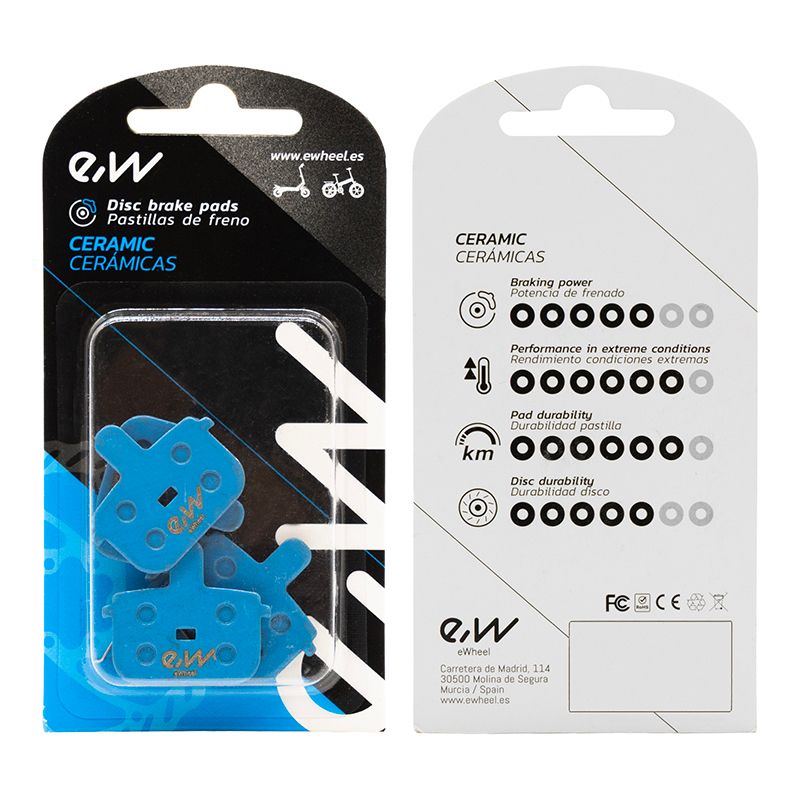 RT001-R pastiglia resina [Ewheel] - 2 set