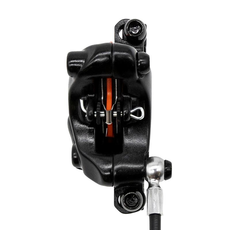 Freno idraulico nero Nutt A5-D posteriore L - 2,2M