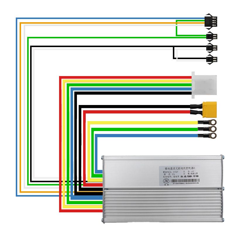 Centralina JP 52V 37A 1600W-B LCD JP [J&amp;P]