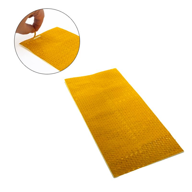 Adesivo riflettente giallo originale Wispeed T850 - 66 pz