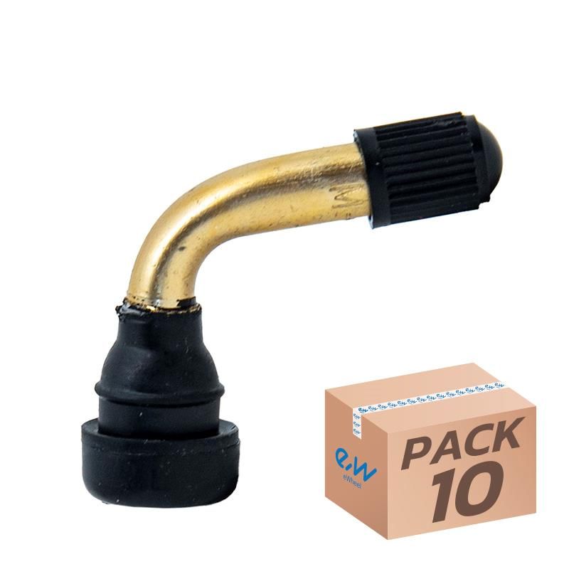 Valvola tubeless curva 90° - PVR 40 - 10 pezzi