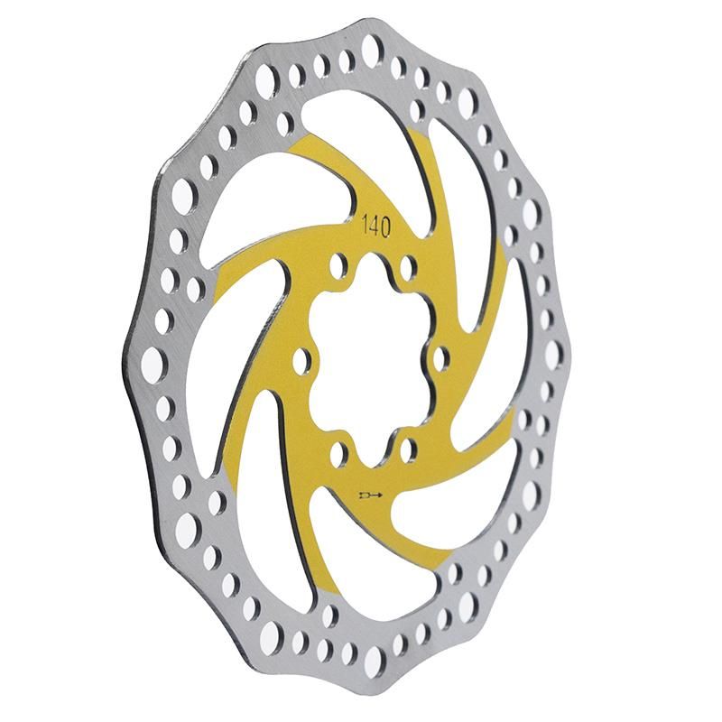 Disco freno R6.1 140mm 6H giallo