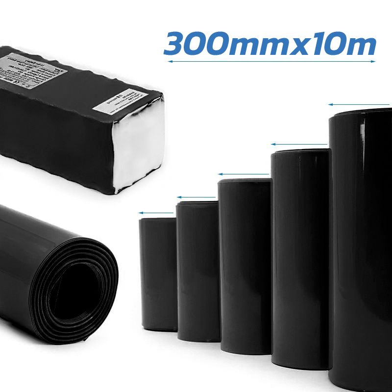 Termoretraibile nero 120m 10M