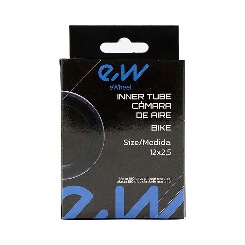 Camera d'aria 12x2,5 valvola curva 90ºx90º Ewheel