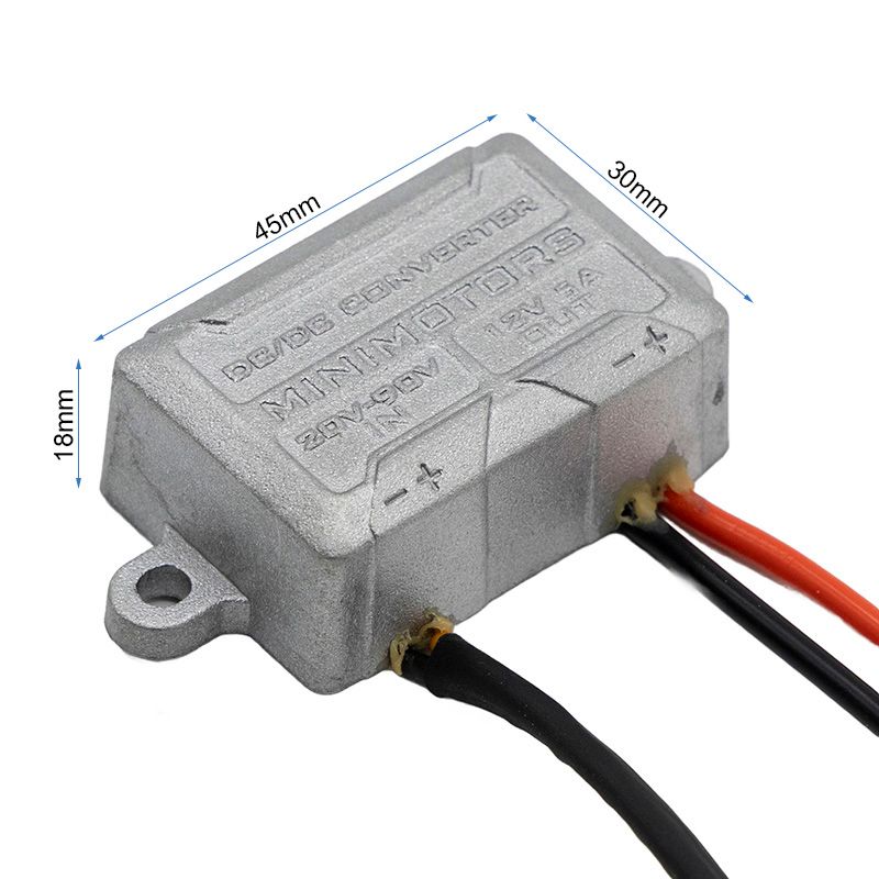 Convertitore DC 20-90V a 12V 5A originale Minimotors