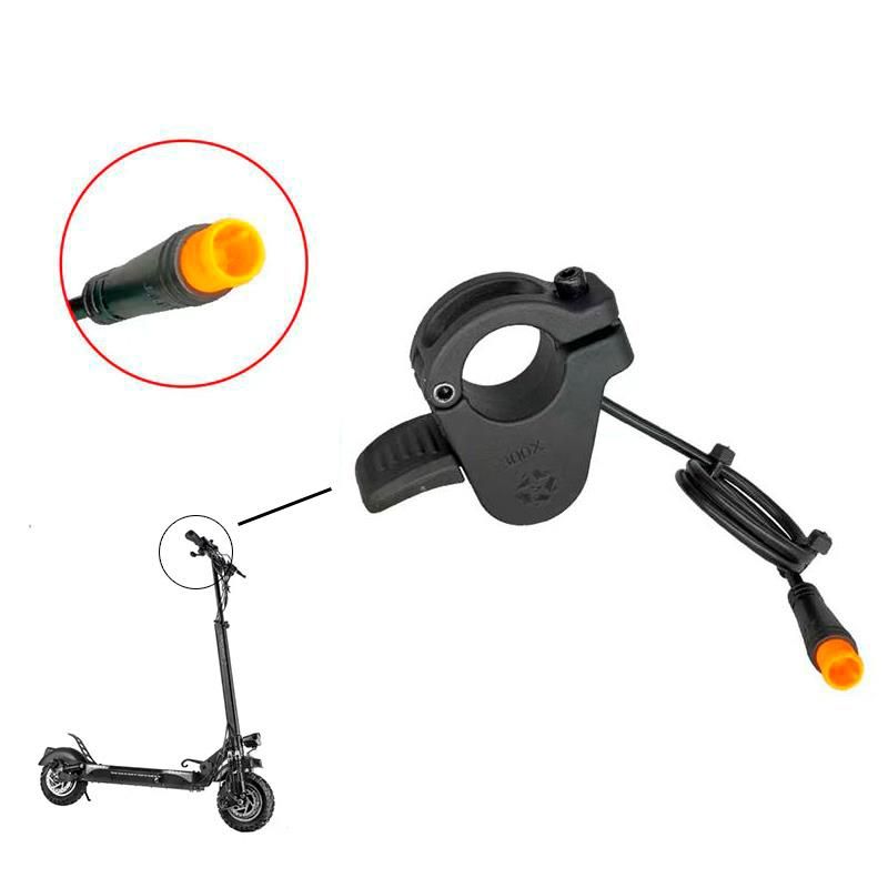 Acceleratore con apertura completa con connettore nero SM 25cm - Modello 1 - Nero