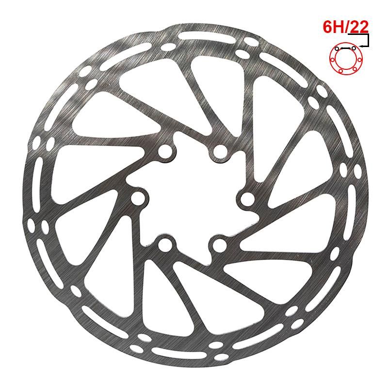 Disco freno EWD002 140mm 6H argento - Plata