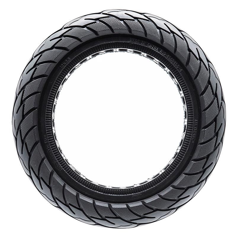 Ruota piena ultraleggera 10x2.5-6.5/B44 - linea nera [Ewheel] - Nero