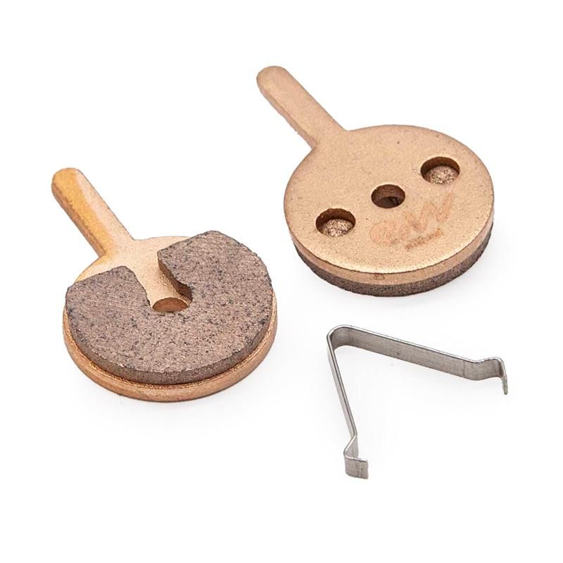 Pastiglia freno CT007-R  tonda in resina con aletta [RAMBOMIL] - 2 unità