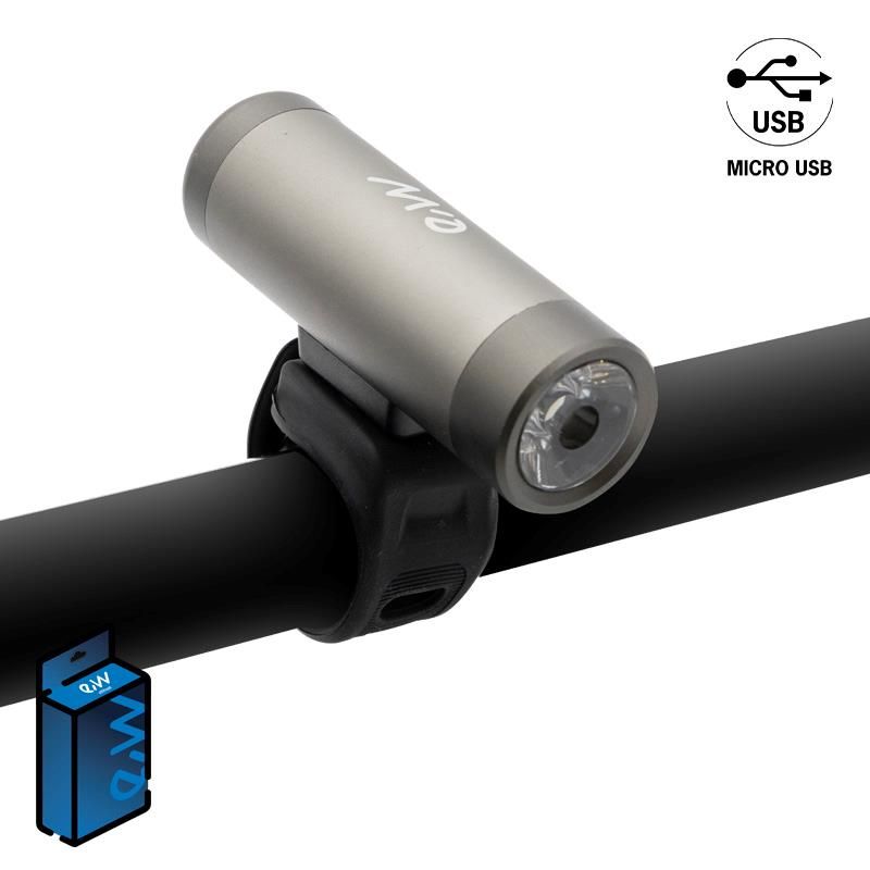 Luce LED frontale ricaricabile 400 Lumen EWL012 - Bianco