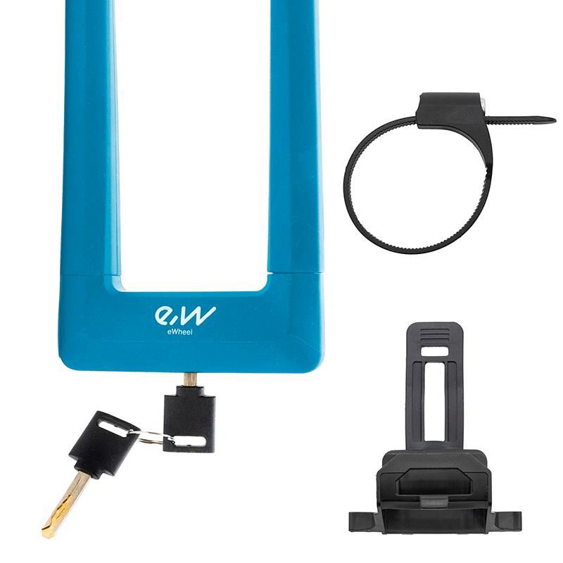 Candado en U de llave EWLK023 negro - Blu