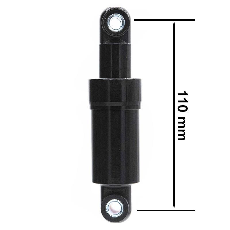 Sospensioni posteriori nere 110mm - 2 UDS - Nero
