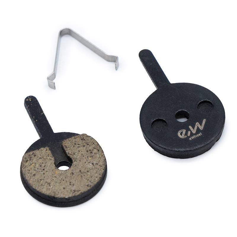 Pastiglia freno CT007-R  tonda in resina con aletta [RAMBOMIL] - 2 unità