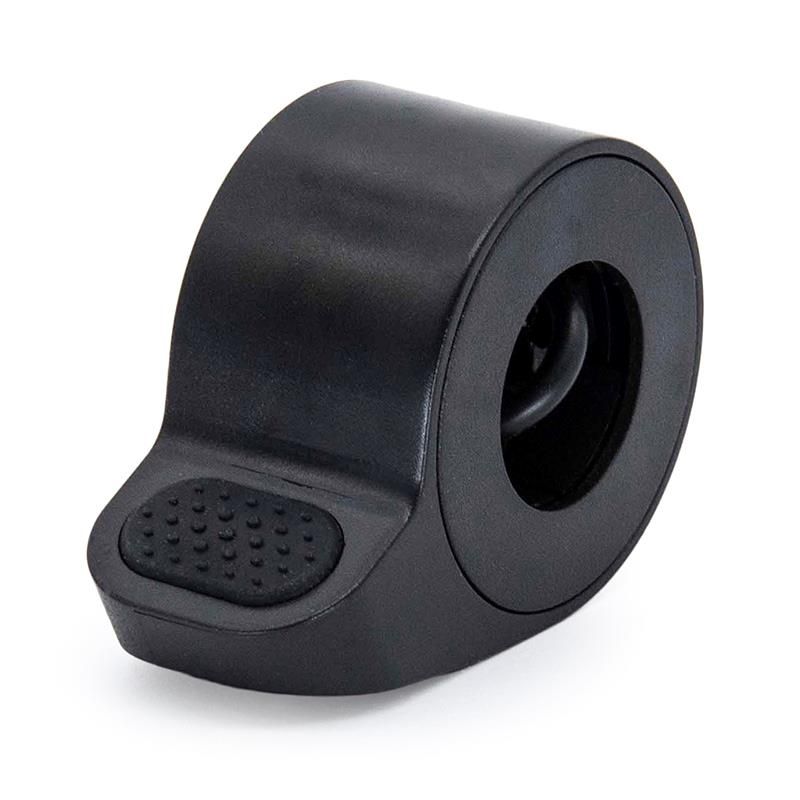 Acceleratore con tampone nero - Nero