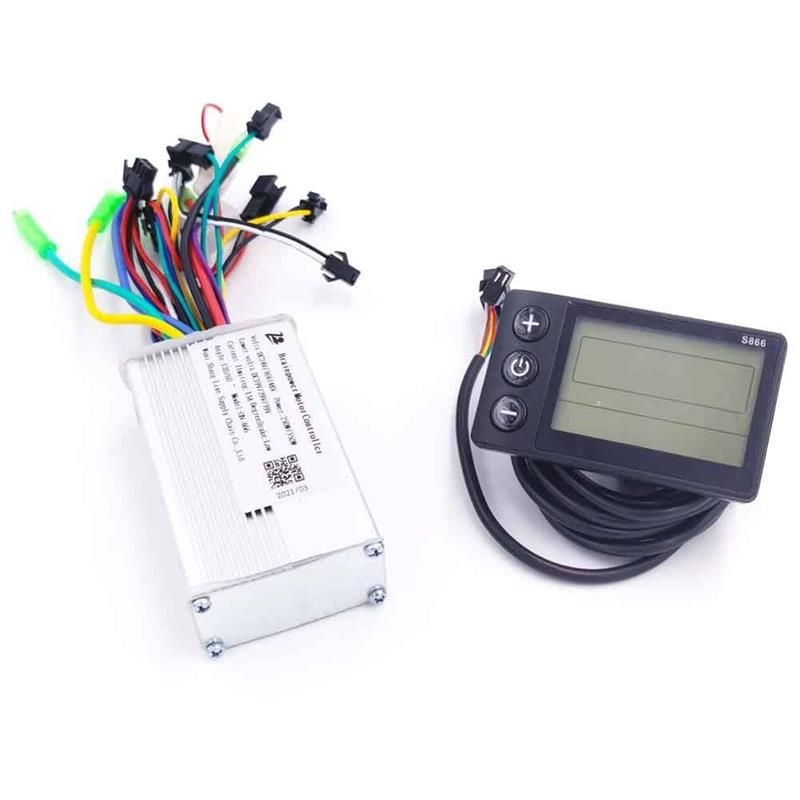 Kit elettronico S886 24 / 36 / 48V 13A 250 / 350 / 500W