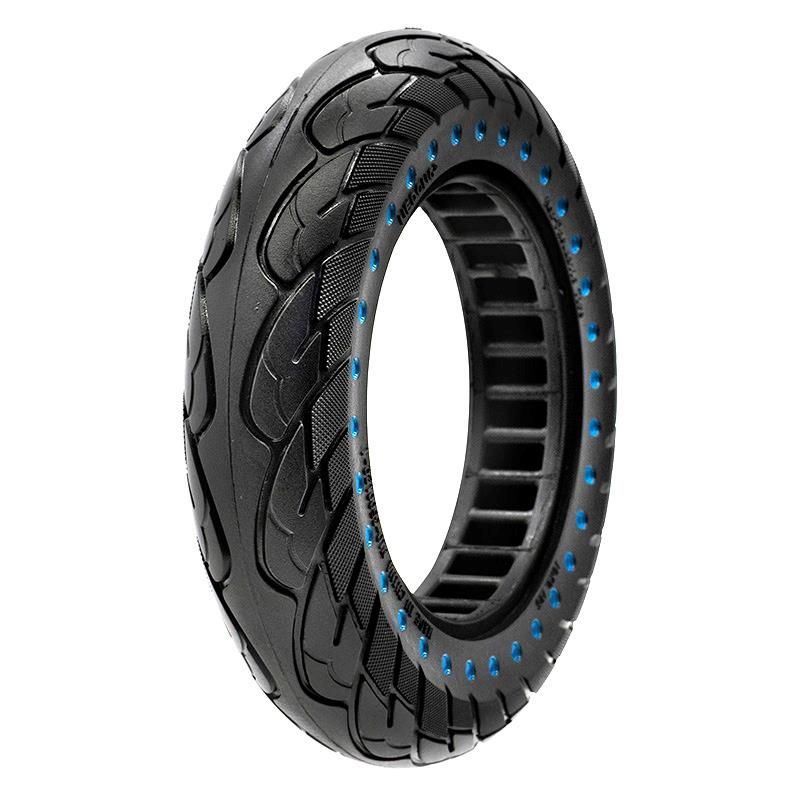 Ruota piena ultraleggera 10x2,125-6,1/B34 - Punti blu [Nedong] - Negro/azul