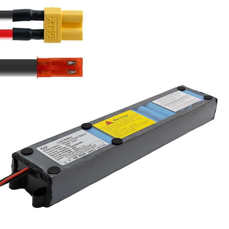 Batteria 36v 7.8 A/H con connettori XT30 e JST [EWHEEL]