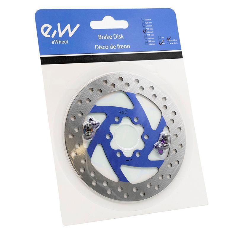 Disco freno 140mm 6H blu - Blu