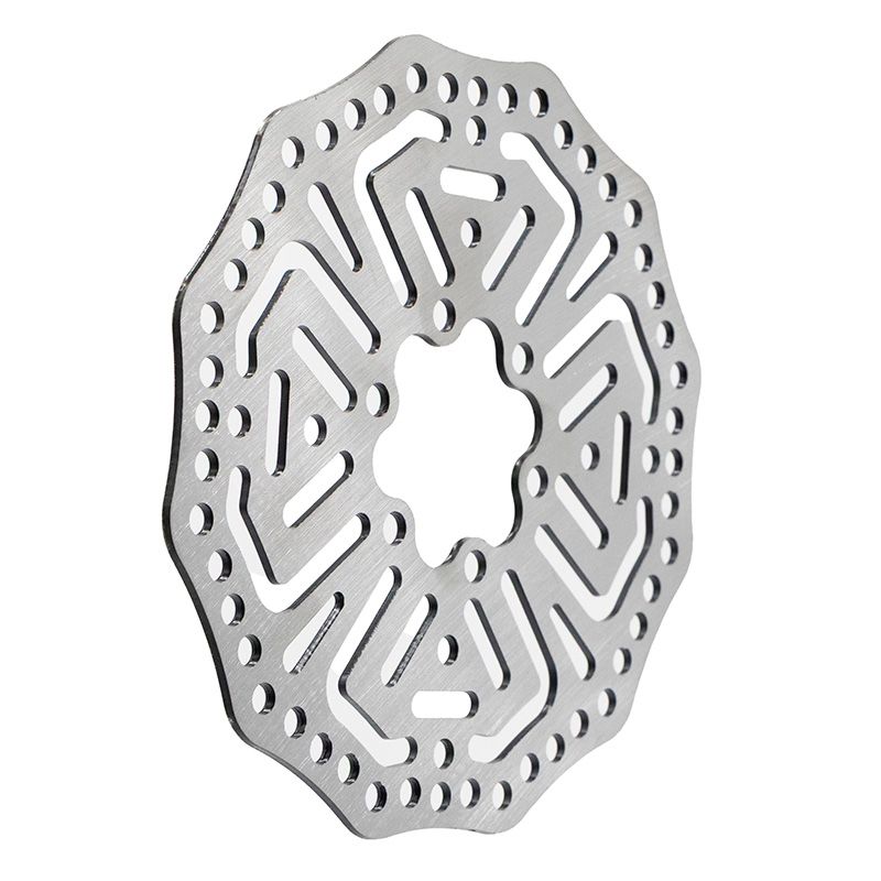 Disco freno EWD004 per Kukirin G2 pro - 140mm - 6H - Plata