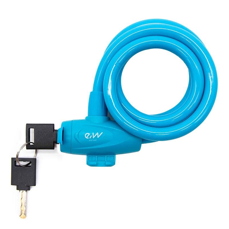 Candado de llave EWLK002 azul - Blu