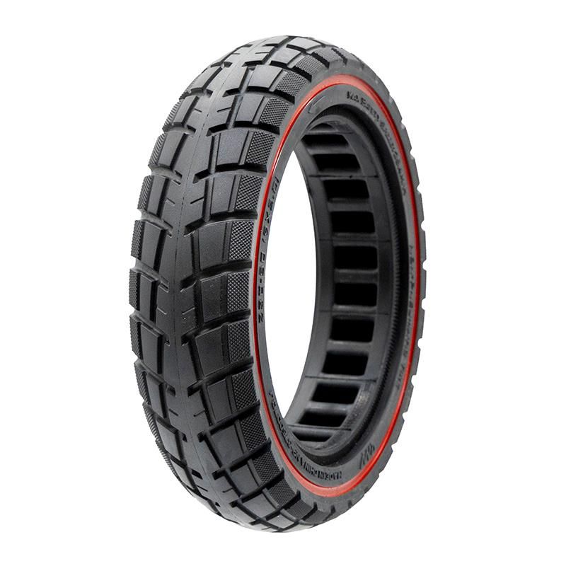 Ruota piena ultraleggera off-road 230x50 / 9x2-6,1/B34 - linea blu [Ewheel] - Negro/rojo