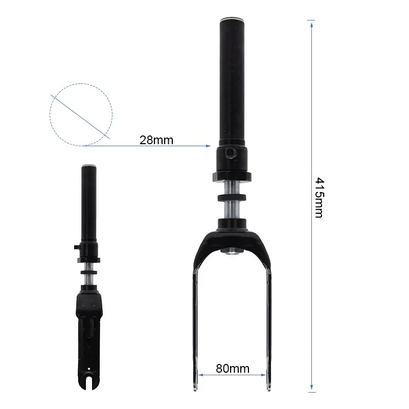 Forcella anteriore originale Ninebot Max G2 E - versione 2025