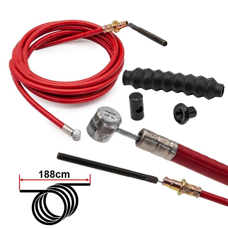 Cavo per freno a tamburo per Mi3 Lite/Mi4 Lite (1st Gen) - Rosso