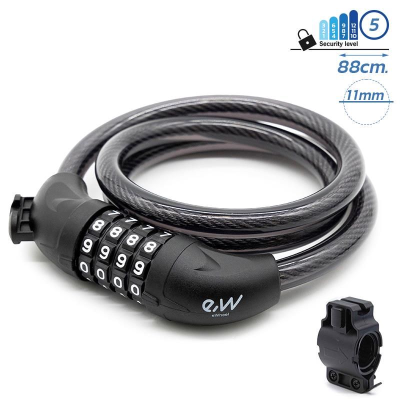 Candado de contraseña EWLK024 negro - Nero