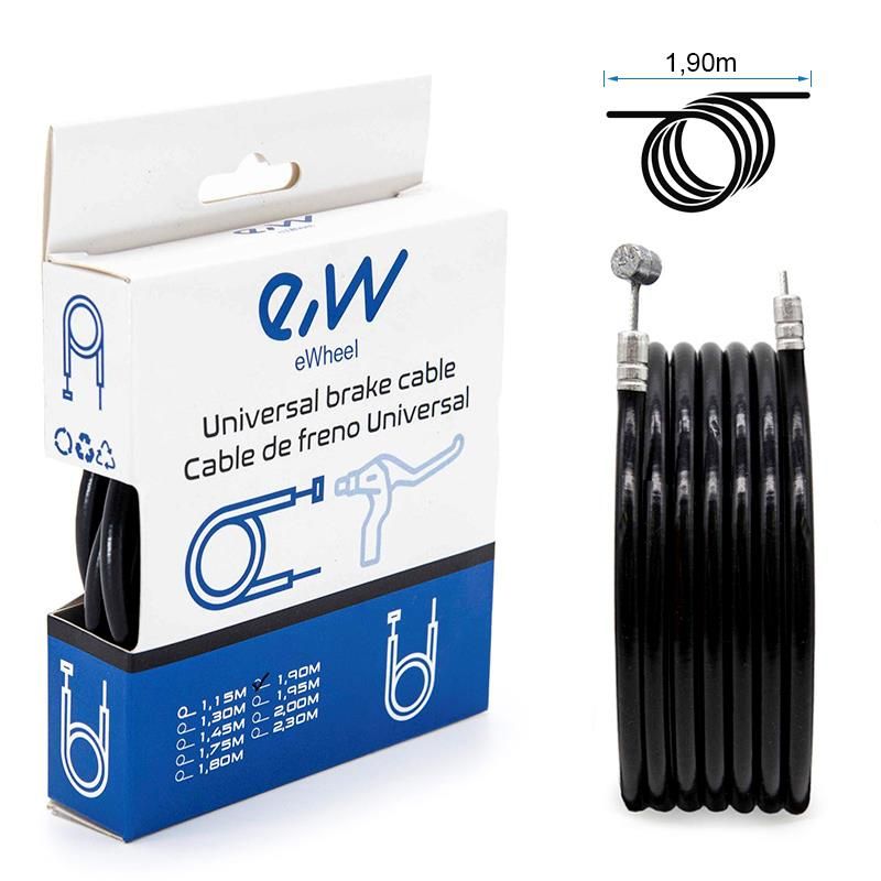 Cavo freno con guaina Dualtron Mini (posteriore) - 1,90M - Nero