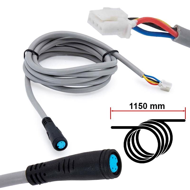 Cavo di alimentazione 8 mm impermeabile a HY per Xiaomi - 1/1 1,18 M - Gris