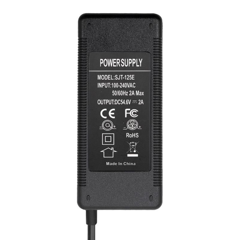 Caricatore da 48 V (uscita 54.6V) connettore 2nd cc 5,5 mm