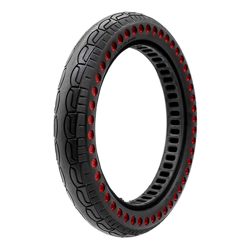 Ruota piena ultraleggera 14x2.125/B28 [Nedong] - Negro/rojo