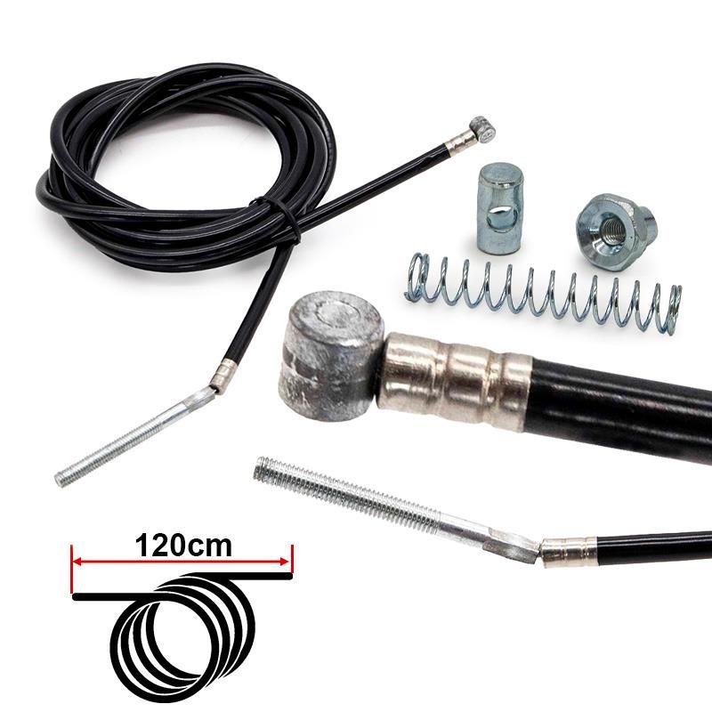 Cavo del freno con guaina Dualtron Mini (anteriore) - 1,20M - Nero