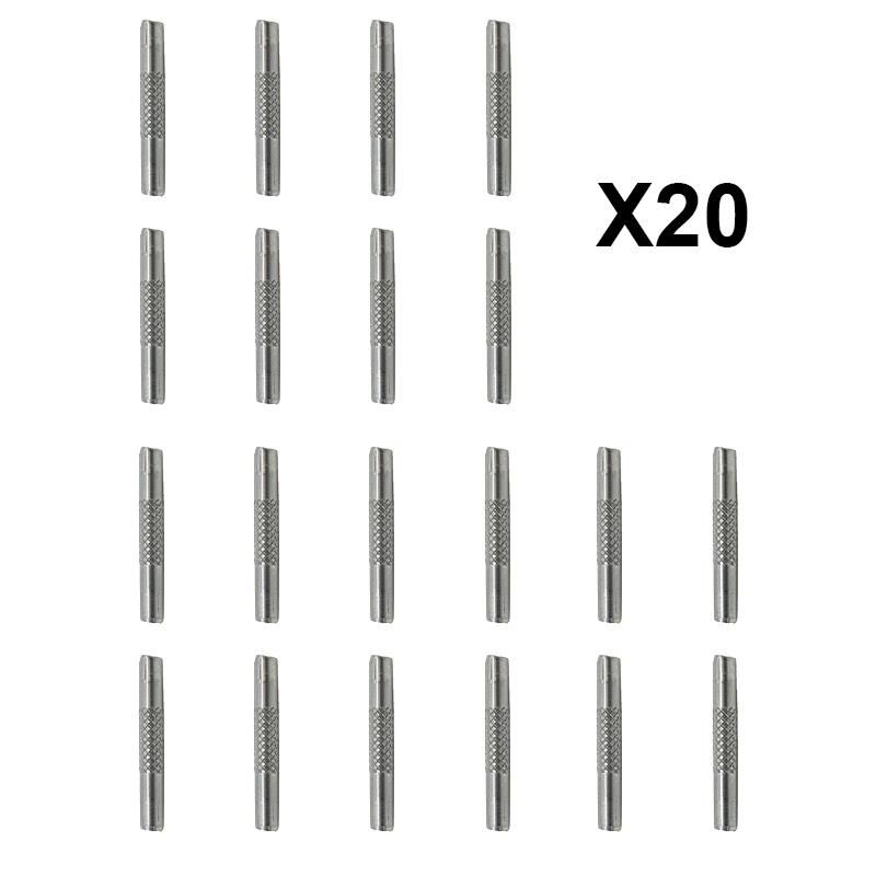 Spina scanalata 35x5 mm acciaio inox per xiaomi - 20 pezzi - Plata