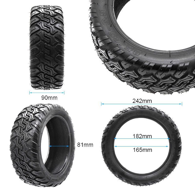 Tubeless pneumatico 85 / 65 - 6.5 [Innova] - Nero