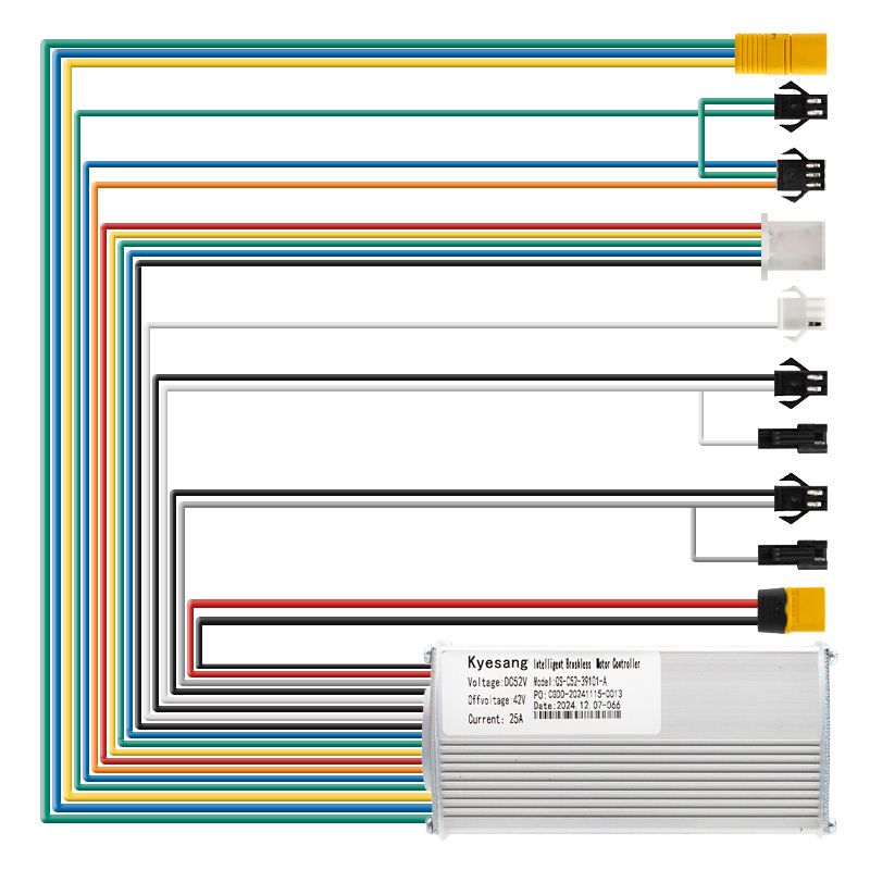 Controller 52V 25A 1200W-A LCD QS-S4 [Kyesang]