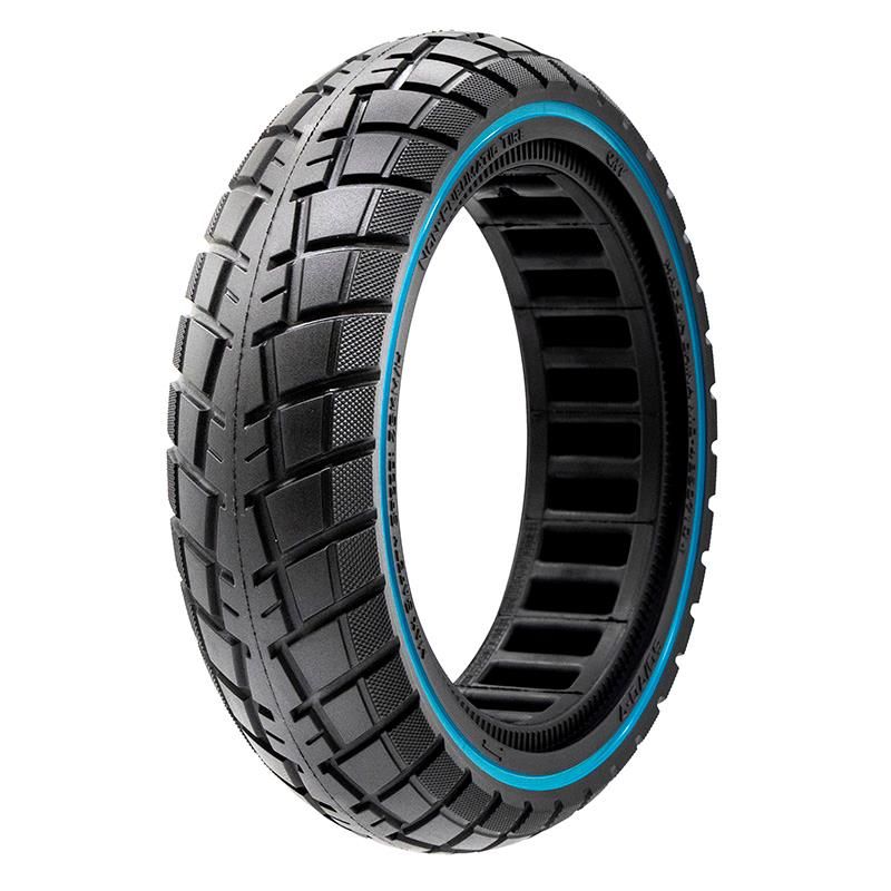Ruota piena ultraleggera off-road 60/70-7/B50 - linea blu [Ewheel] - Negro/azul