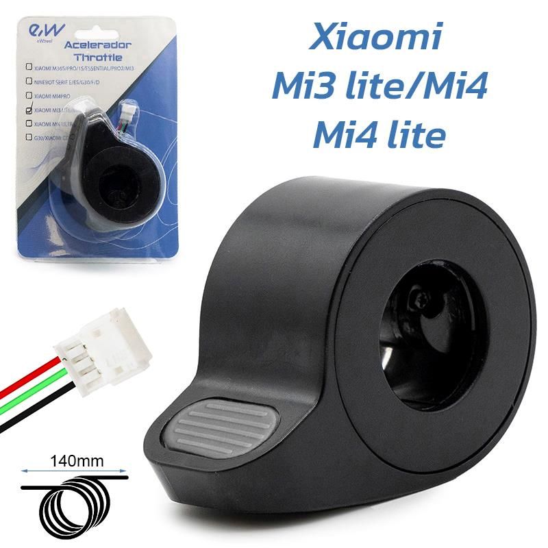 Mi3 Lite Accelerator / Mi4 / Mi4 Lite (1st Gen) nero - connettore JST ZH - Nero