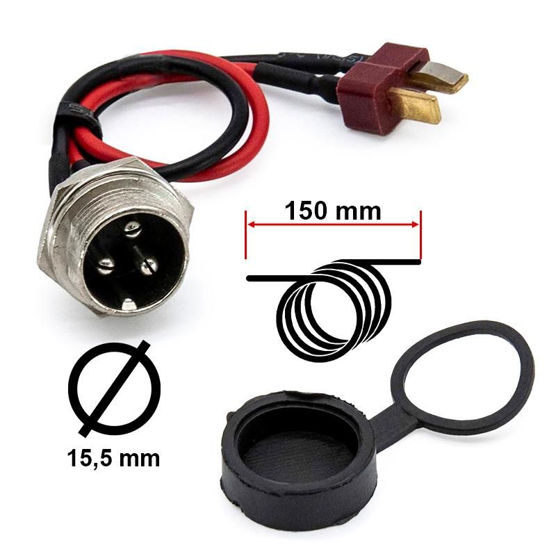 Porta di ricarica GX16 a XT30