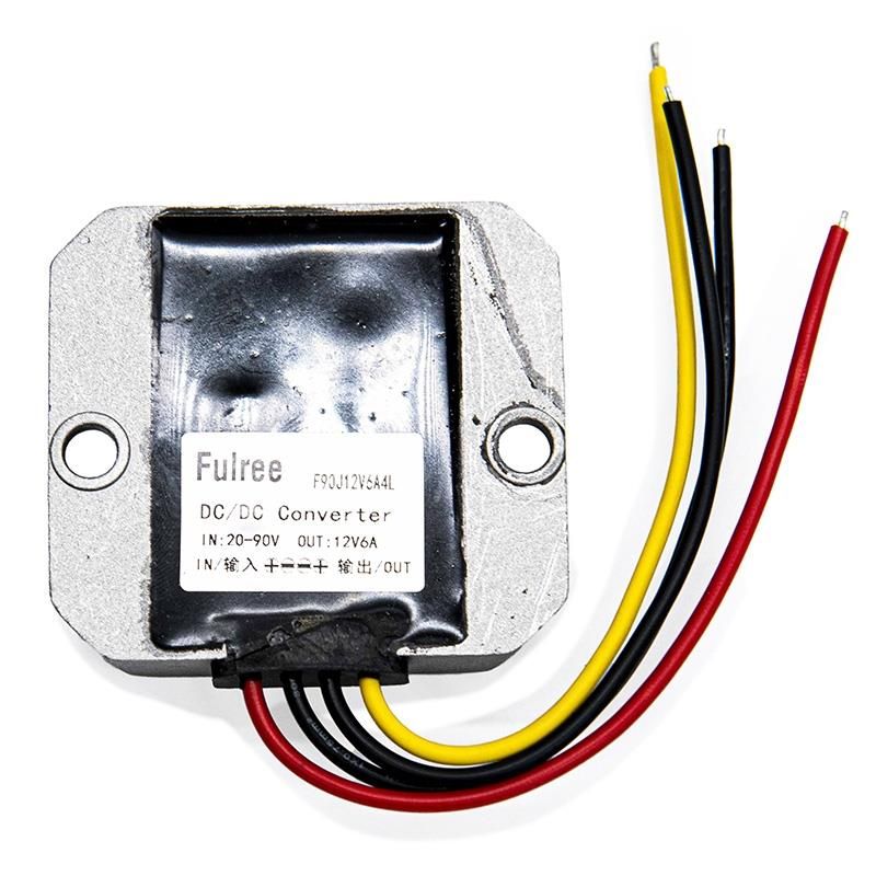 Convertitore DC 20-90V A 12V 6A [Fulree]