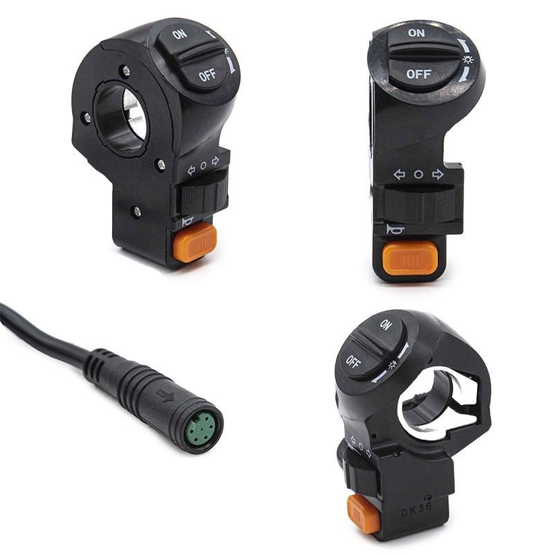 Pulsante per intermittente / luce / claxon 3F - 32cm