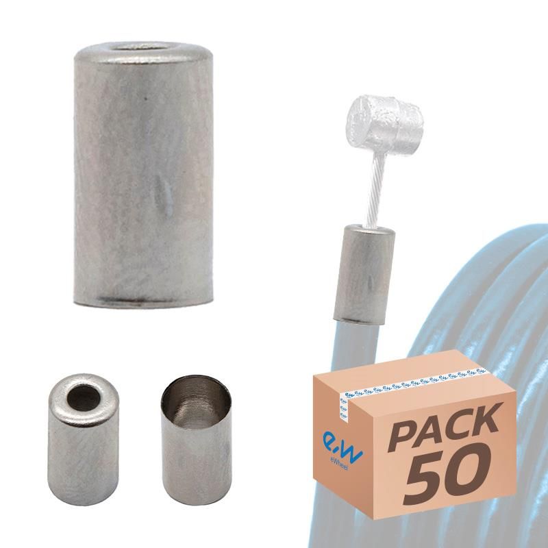 Terminale guaina cavo del freno - 50 pz