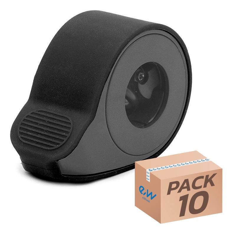 Copertura in silicone nero per acceleratore - 10 pz - Nero