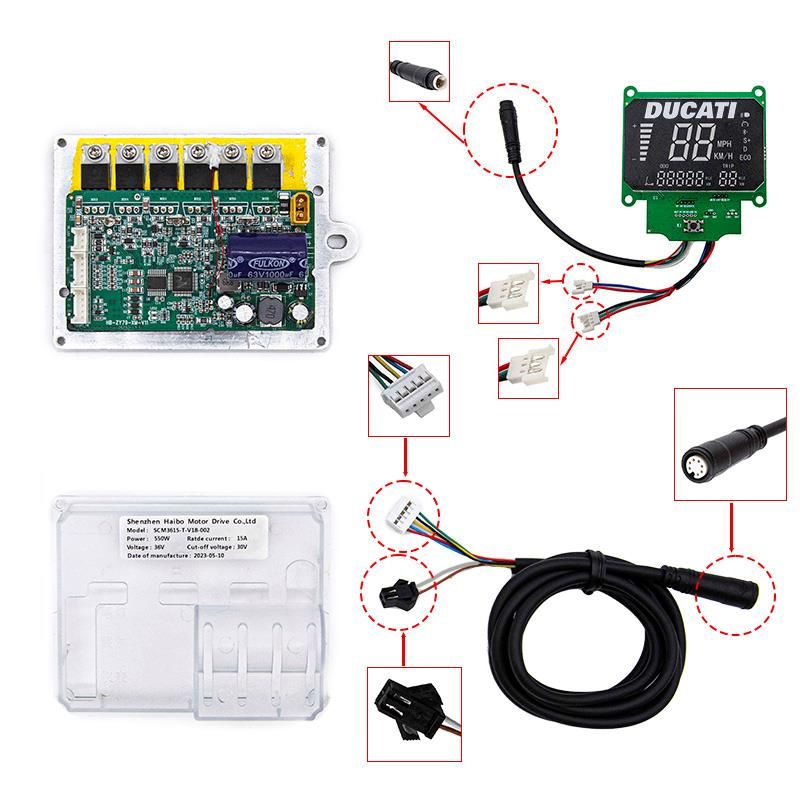 KC9 36V 15A 550W Ducati kit elettronico]