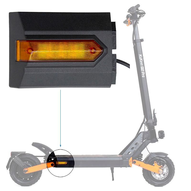 Indicatore di direzione posteriore destro Kukirin G2 Pro (Versione 2024) - Nero