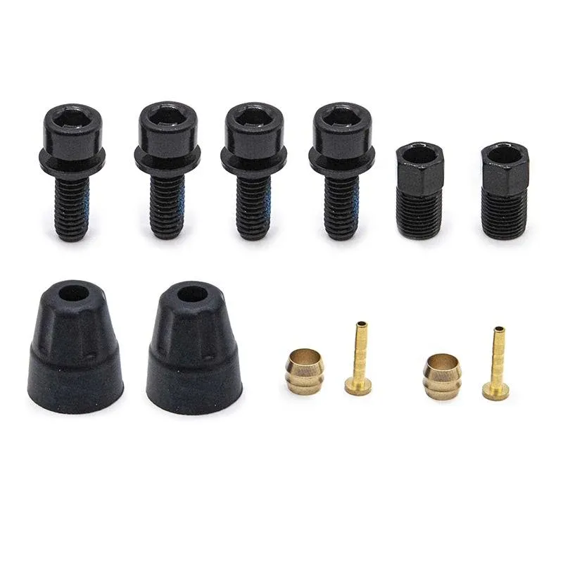 Kit freno idraulico rosso CR-3 Anteriore L posteriore R [Zoom]