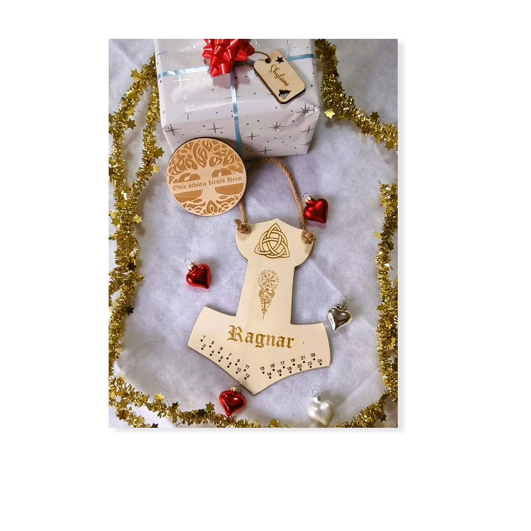 Adventskalender Wikinger Thor Hammer