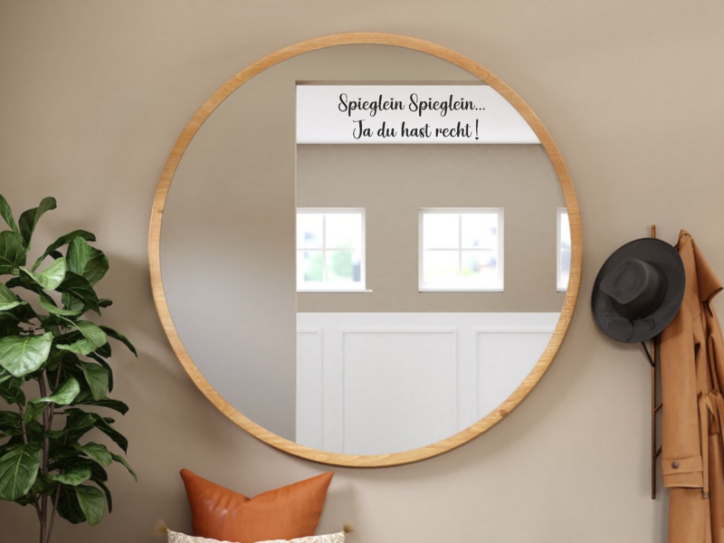 Spiegelaufkleber Möbelaufkleber KOSTENLOSER VERSAND