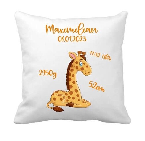 Kissen Giraffe
